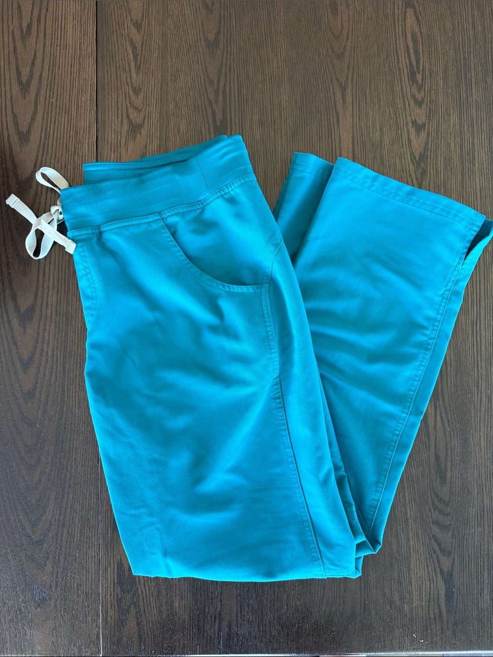 Figs carribean blue Kade cargo scrub pants
